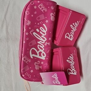 Barbie Collection Big Zipper Pouch Bag In Pink Girls Accessories Womens